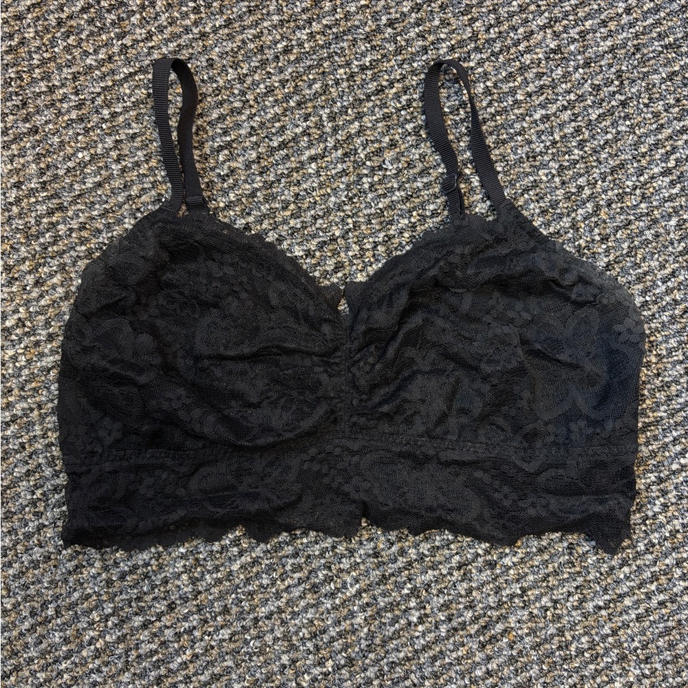 Victoria's Secret Black Lace Bralette